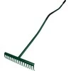 Grabie 16 dantų grėblys, metalinė rankena su gumine danga, ergonomiškas