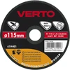 Verto Tarcza tnąca do metalu 115 x 1.5 x 22.2 mm, INOX