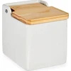 Bikuvalt Indelis druskai laikyti su dangteliu 550 ml keramika 10,5x10x10,7cm Vessia 91859