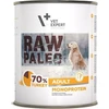 Vetexpert Drėgnas Šunų Maistas - RAW PALEO Monoproteinas Kalakutiena 800g Be Grūdų