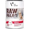 Vetexpert Drėgnas Šunų Maistas - RAW PALEO Monoprotein jautiena 400g