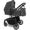 Baby Design Vežimėlis 2 viename Zoy Graphite 17 gilus vežimėlis