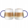 Vialli Design 2 stiklinės su mėlyna rankena 400 ml Bolla (1135)