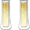 Vialli Design Komplektas 2 šampano taurės su dviguba sienele Soho 140 ml 8906