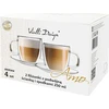 Vialli Design 2 termo stiklinės su padėkliukais, dvigubomis sienelėmis, 250 ml, Amo 27565