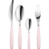Vialli Design Stalo įrankių rinkinys 24 dalių DIVA rožinis