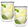 Vialli Design 2 stiklinių su dviguba sienele rinkinys Diamante 300 ml 25844
