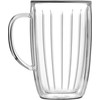 Tulip Vialli Design Rinkinys iš 2 aukštų stiklinių su rankena Tulpė 350 ml 8975