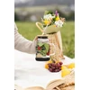 Vialli Design stiklainis su šiaudeliu 600 ml juodas 29804