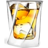 Vialli Design STIKLINĖ SU DVIGUBOMIS SIENELĖMIS VISKIUI 300ml CRISTALLO 25509 VIALLI DESIGN