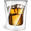 Vialli Design STIKLINĖ SU DVIGUBOMIS SIENELĖMIS VISKIUI 300ml CRISTALLO 25509 VIALLI DESIGN