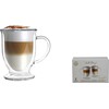 Vialli Design Thermal stiklinės lattei, 2 vnt, 250 ml