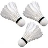 ENERO PLUNKSNIS BADMINTON SHUTTLETE, 3 Vnt., Baltas