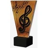 Victoria Sport Monochrome Glass Trophy ant marmuro pagrindo – MUZIKA
