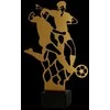 Victoria Sport Metal trofėjus su marmuriniu pagrindu - Futbolas