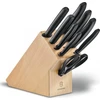 "Victorinox Swiss Classic" virtuvinių peilių blokas 6.7193.9 iš buko medienos