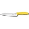 Victorinox VICTORINOX | Plataus ašmens virtuvinis peilis, 19 cm, geltonas, lizdinėje pakuotėje