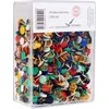 Victory Office Product VICTORY OFFICE PINS SPALVŲ MIŠINIS 1000 VNT. PLASTIKINIS TAKAS