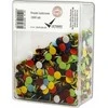 Victory Office Product VICTORY OFFICE PINS SPALVŲ MIŠINIS 1000 VNT. PLASTIKINIS TAKAS