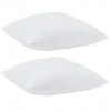 Pagalvė su pagalve 2 pcs Balta 80 x 80 x 20 cm Poliesteris