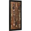 Daugiaspalvė paltų kabykla 40x2x80 cm Regeneruota medžio masyva
