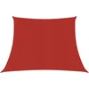 Uždanga nuo saulės, raudonos spalvos, 4/5x4m, HDPE, 160g/m²