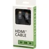 Vaizdo kabelis HDMI M – HDMI M, HDMI 2.1 – itin didelės spartos, 1 m, paauksuotos jungtys, aliuminio korpusas, pilkas, logotipas 8K@60Hz, 48Gb/s
