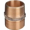 „Viega“ 269098 dvigubas nipelis, modelis 3280, pistoleto metalo spalvos, 2 colių