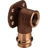 Viega Sieninis kelias 15mm x 1 / 2 "bronza (107345)