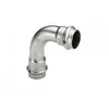 Viega Alkūninis vamzdis 90° Ø=18 mm nerūdijančio plieno - 435646