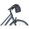 Basil Miesto kuprinė pavienė BASIL CITY BICYCLE HANDBAG 8-11L, KF-Hook System, atspari vandeniui juoda