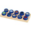 Viga Toys Sensorinis Sorteris 10 cilindrų