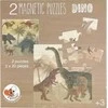 Dėlionė Viga Puzzle magnetyczne Dinozaury