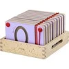 Viga Toys Mokymosi Tablėlės Su Skaičiais Montessori