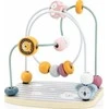 Viga Toys Medinis edukacinis labirintas–vėrimo žaidimas Montessori PolarB VIGA