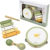 Viga Toys VIGA Muzikiniai Instrumentai Rinkinys PolarB Žalias