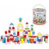 Medinių kaladėlių rinkinys VIGA Blocks Set 100vnt