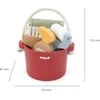 Viga Toys VIGA PolarB medinis valymo rinkinys "Little Cleaner" kibiras
