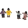 Viga Toys VIGA medinių lėlyčių rinkinys 4 vnt