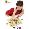 Viga medinė dėlionė raidės 18M+ 50125