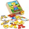 Viga Toys „Viga Wooden Puzzle“ edukacinis galvosūkis su meškiuku