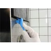 Vikan Detail brush, , 15cm, mėlynas, polyester/PP/stainless steel, with scraper edge (39513)