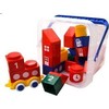 Viking Toys VIKING TOYS MINI CHUBBIES kaladėlės kibirėlyje - 19 detalių