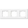 Panasonic KARRE baltas, trivietis rėmelis (90960262)
