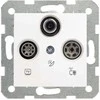 Panasonic Viko KARRE RTV / SAT antenA lizdai galutinis balta (90963641)