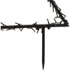 Vilde Lauko šviečianti Kalėdų eglutė metalinė 300 LED 125 cm