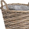 Vilde Gėlių vazonas 22 cm iš vytelių - natūralus ir praktiškas