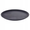 Apskritas padėklas Vilde 35 cm juodas