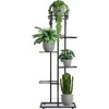 Metalinis gėlių stovas Vilde 6 lygių 106 cm