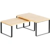 Vilde Bambuko virtuvės lentynos 33,5x19,5x16 cm / 33,5x18,5x13,5 cm - 2 vnt.